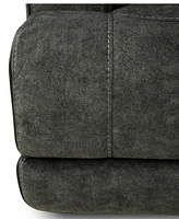 Sebaston -Pc. Fabric Sectional with Power Motion Recliners and 1 Usb Console