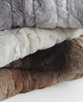 Beautyrest Zuri Electric Faux-Fur Wrap, 64" x 50"