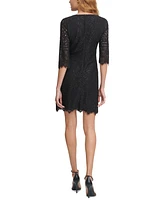 kensie Lace Sheath Dress