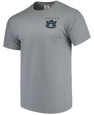 Men's Gray Auburn Tigers Comfort Colors Campus Scenery T-shirt