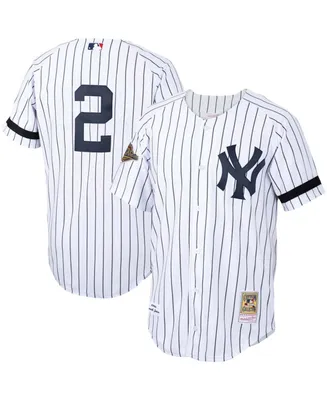 Men's White New York Yankees Cooperstown Collection 1996 Authentic Home Jersey