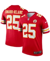 Men's Clyde Edwards-Helaire Red Kansas City Chiefs Legend Jersey