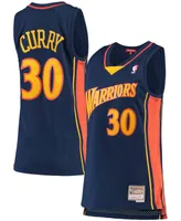 Women's Stephen Curry Navy Golden State Warriors 2009-10 Hardwood Classics Swingman Jersey