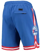 Men's Royal Philadelphia 76ers Team Chenille Shorts