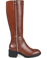 Journee Collection Women's Morgaan Extra Wide Calf Boots