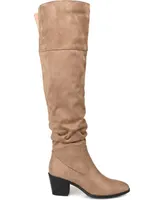 Journee Collection Women's Zivia Extra Wide Calf Boots