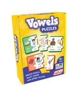 Junior Learning Vowel Puzzles Educational Learning Set, 78 Pieces