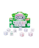 Junior Learning Sentence Cubes Educational Learning Set, 9 Cubes