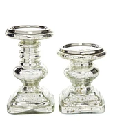 Traditional Candle Holders, Set of 2