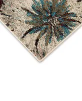 Liora Manne' Ashford Fall Flowers 3'3" x 4'11" Area Rug