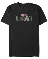 Fifth Sun Men's Loki Logo Short Sleeve Crew T-shirt