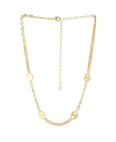 Ettika Mixed Gold-Plated Chain Necklace With Cubic Zirconia - Gold