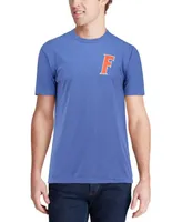 Men's Royal Florida Gators Baseball Flag Comfort Colors T-shirt