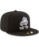 Men's Black Cleveland Browns B-Dub 59FIFTY Fitted Hat