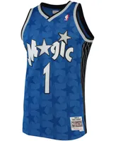 Men's Tracy Mcgrady Blue Orlando Magic 2001-02 Hardwood Classics Swingman Jersey