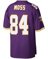 Men's Randy Moss Purple Minnesota Vikings Legacy Replica Jersey