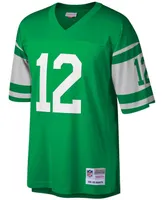 Men's Big and Tall Joe Namath Kelly Green New York Jets Legacy Replica Jersey