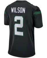 Men's Zach Wilson Black New York Jets Alternate 2021 Nfl Draft First Round Pick Game Jersey