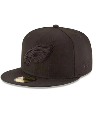Men's Philadelphia Eagles Black On 59FIFTY Fitted Hat