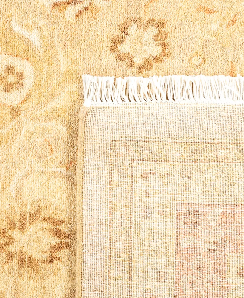 Adorn Hand Woven Rugs Mogul M1605 6'3" x 9'2" Area Rug - Silver