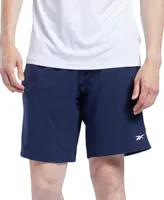 Reebok Men's Regular-Fit Moisture-Wicking 9" Woven Drawstring Shorts