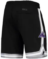 Men's Black Colorado Rockies Team Shorts