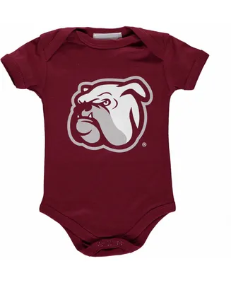Infant Boys and Girls Maroon Mississippi State Bulldogs Big Logo Bodysuit