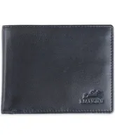 Men's Bellagio Collection Center Wing Bifold Wallet with Coin Pocket