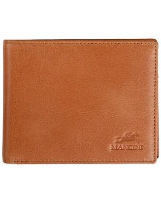 Men's Bellagio Collection Center Wing Bifold Wallet with Coin Pocket