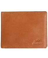 Men's Bellagio Collection Center Wing Bifold Wallet with Coin Pocket