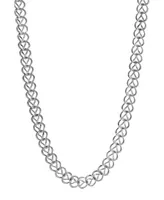 2028 Link Chain Necklace - Silver