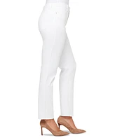 Gloria Vanderbilt Petite Amanda High Rise Straight-Leg Jeans, & Short