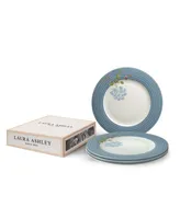 Laura Ashley Heritage Collectables Seaspray Candy Plates in Gift Box, Set of 4