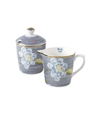 Closeout! Laura Ashley Heritage Collectables Milk Jug and Sugar Bowl in Gift Box, Set of 2