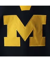 Men's Navy Michigan Wolverines 2.0 Lace-Up Pullover Hoodie