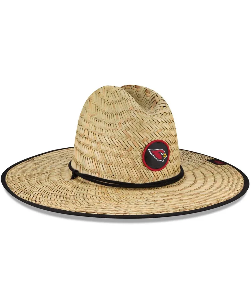 Men's Natural Arizona Cardinals 2021 Nfl Training Camp Official Straw Lifeguard Hat
