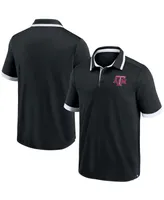 Men's Black Texas A M Aggies Color Block Polo Shirt