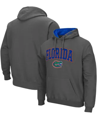 Men's Charcoal Florida Gators Arch Logo 3.0 Pullover Hoodie