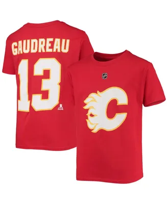 Outerstuff Youth Jonathan Huberdeau Red Florida Panthers Name & Number T-Shirt