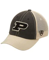 Men's Black and Tan Purdue Boilermakers Offroad Trucker Hat