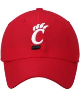 Men's Red Cincinnati Bearcats Primary Logo Staple Adjustable Hat