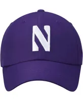 Men's Purple Northwestern Wildcats Primary Logo Staple Adjustable Hat