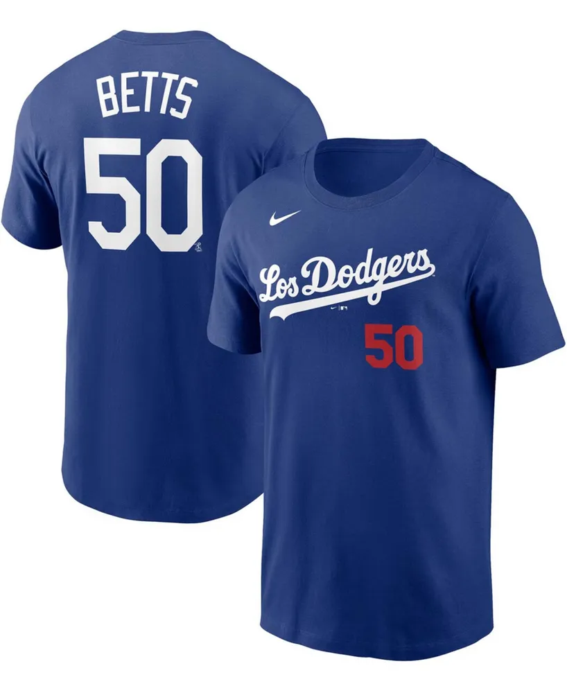 Infant Nike Mookie Betts Royal Los Angeles Dodgers Name & Number T-Shirt