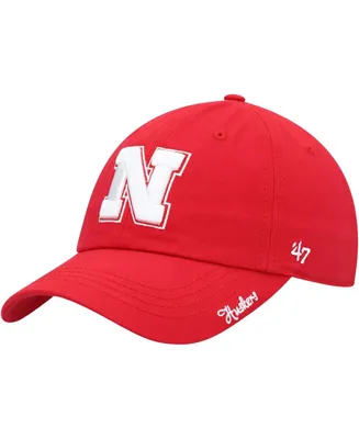 Women's Scarlet Nebraska Huskers Miata Clean Up Logo Adjustable Hat
