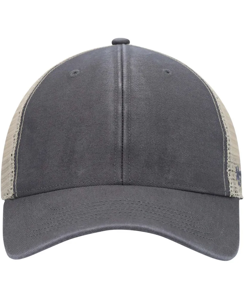 Men's Charcoal, Natural Flagship Mvp Snapback Hat