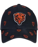 Women's Navy Chicago Bears Confetti Clean Up Adjustable Hat