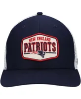 Men's Navy New England Patriots Shumay Mvp Snapback Hat