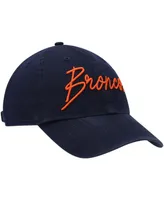 Women's Navy Denver Broncos Vocal Clean Up Adjustable Hat