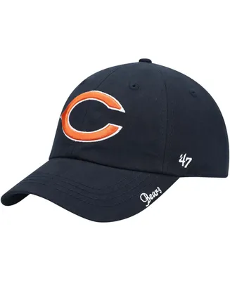 Women's Navy Chicago Bears Miata Clean Up Primary Adjustable Hat