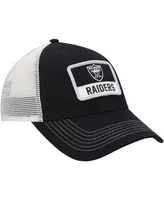 Boys Black, Natural Las Vegas Raiders Zoomer Mvp Snapback Hat